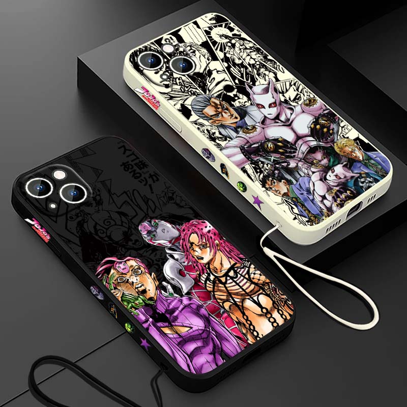 Phone Cases Iphone 17 Pro - 애니메이션 JOJO 악당 디아볼로 디오 애플