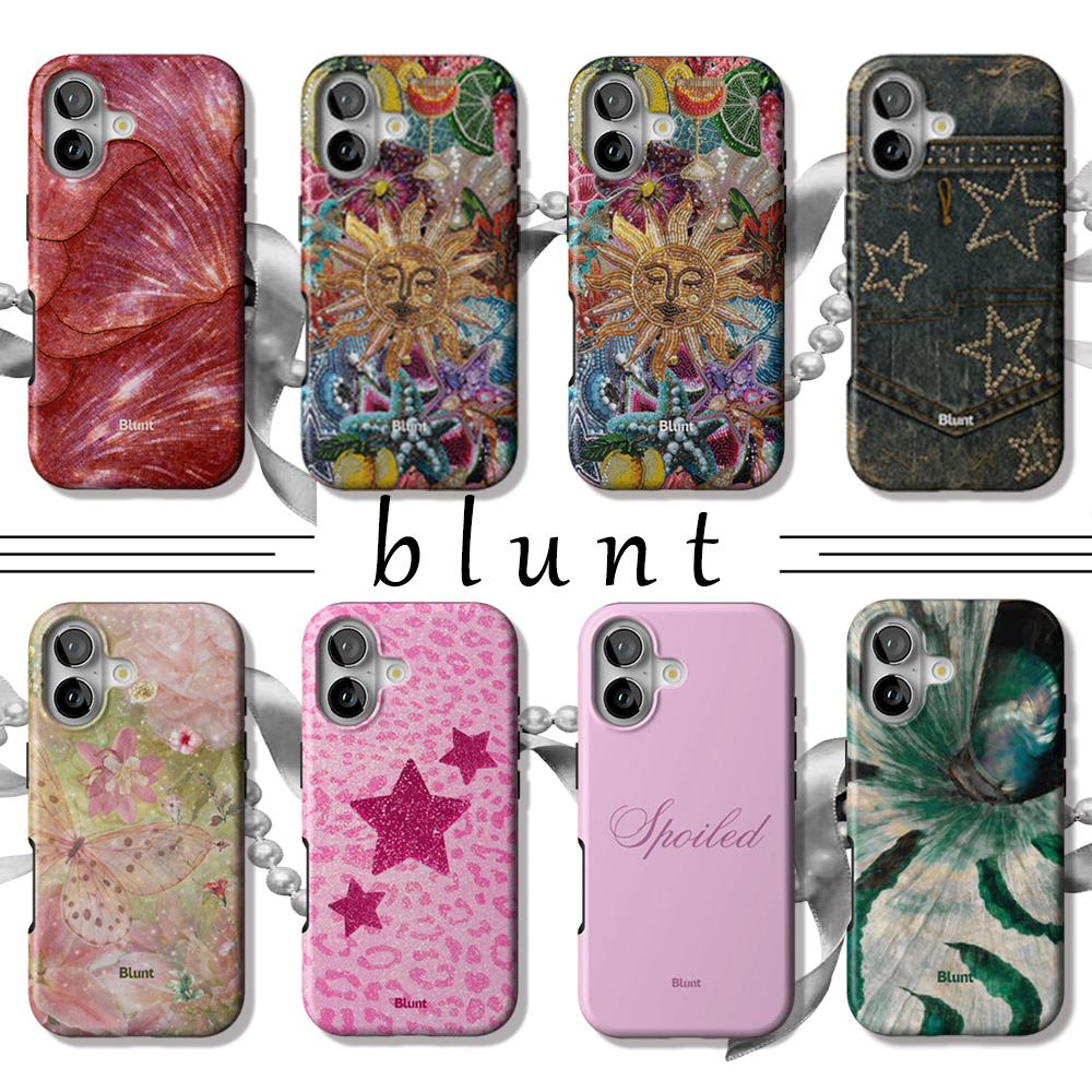 Phone Cases Blunt - 럭셔리 B-blunts 시리즈 아이폰 17 16