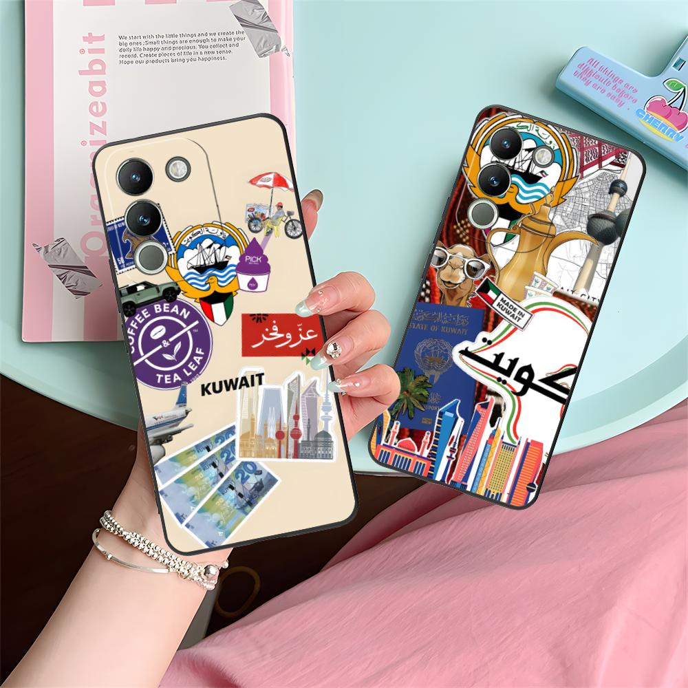 Phone Cases Kuwait - 쿠웨이트 국기 디자인 VIVO V60 V50