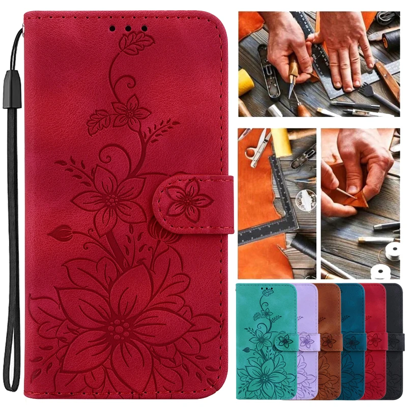 Phone Cases Nyc - 지갑 가방 플립 커버 플라워 케이스,