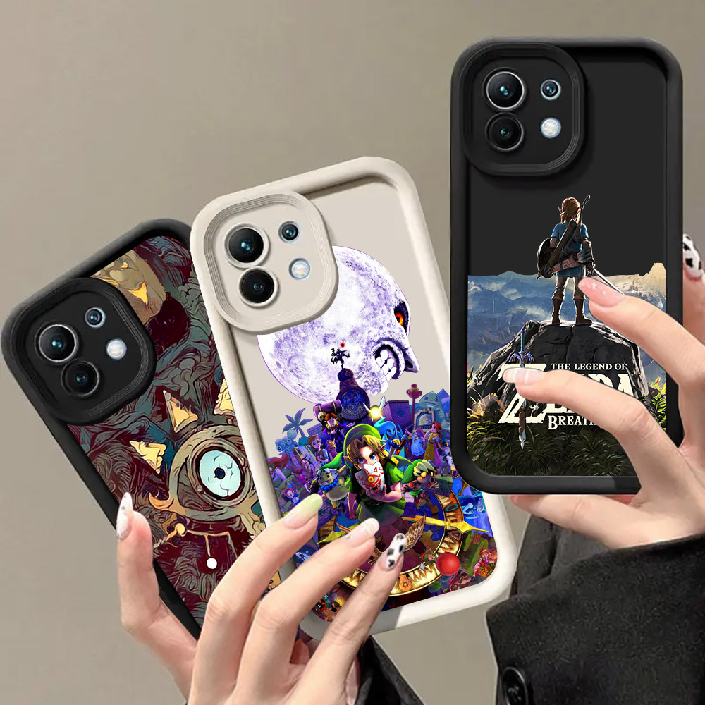 Phone Cases Zelda - 멋진 레전드-Z-젤다의 마조라 마스크S 폰 케이스