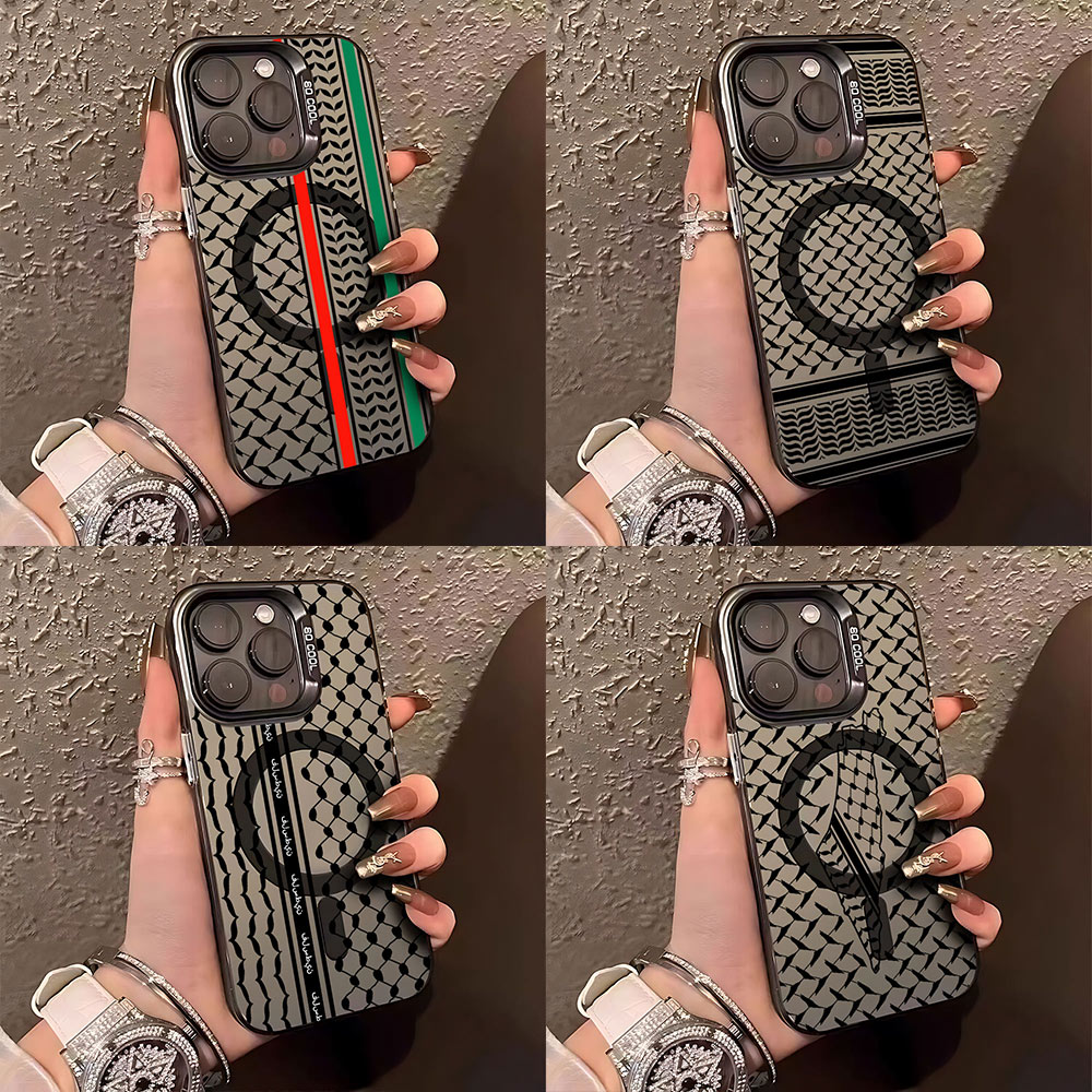 Phone Cases Vape - Hattah Keffiyeh Magsafe 마그네틱 휴대폰 케이스,