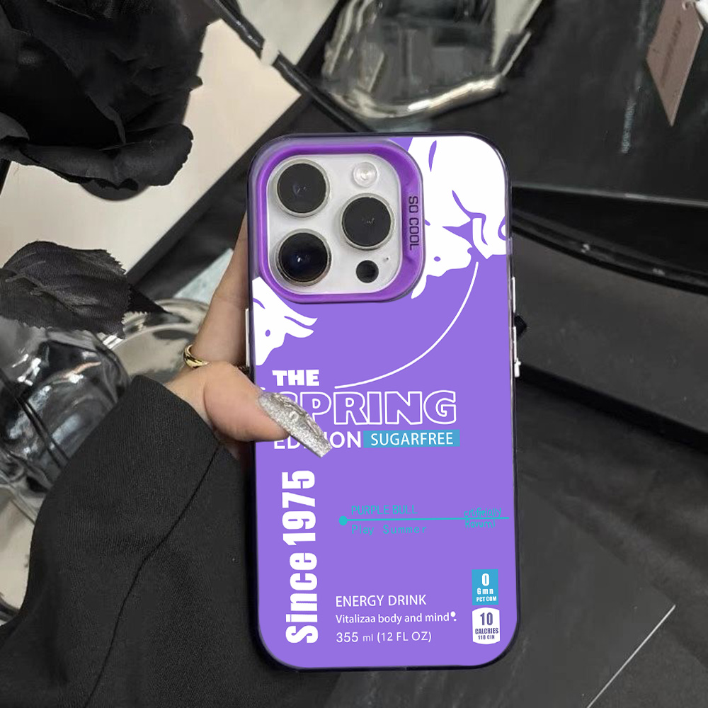 Phone Cases Vape - 패션 레드 폰 케이스 (B-Bulles 1975년부터)