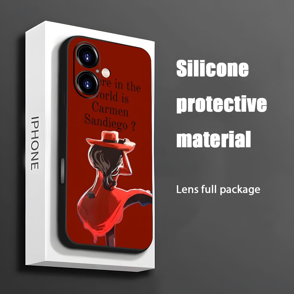 Phone Cases Online - 핫 카르멘 샌디에고 만화 캐릭터 아이폰