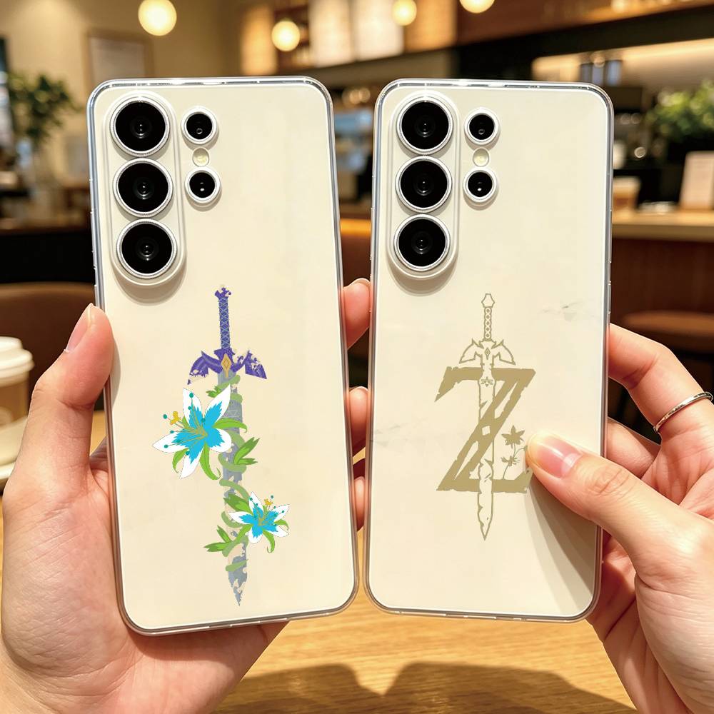 Phone Cases Zelda - 젤다의 전설 게임 투명 실리콘 소프트