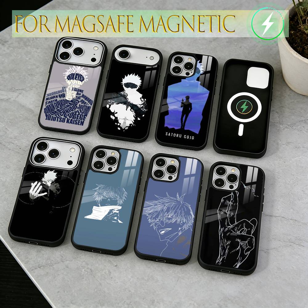 Phone Cases Jujutsu Kaisen - Jujutsu Kaisen - Satoru Gojo 블랙