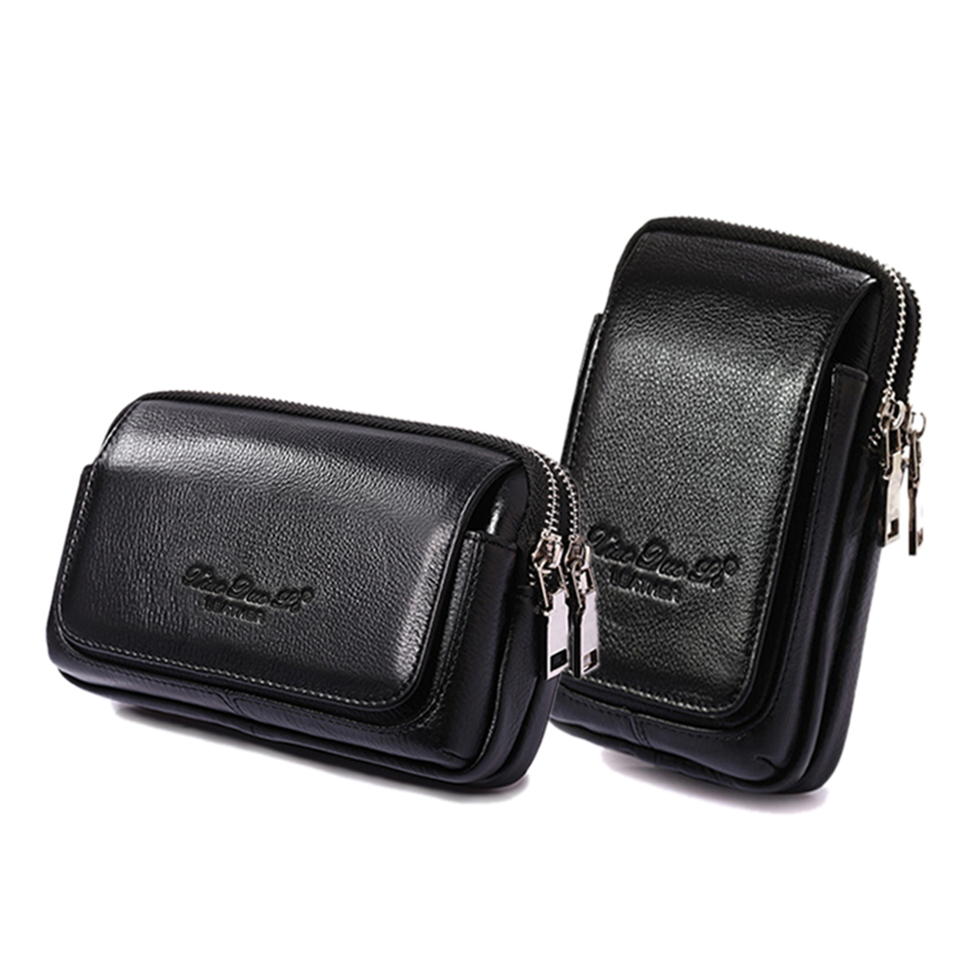 Phone Cases Blunt - 남자 정품 가죽 허리 화니 팩
