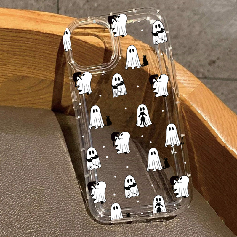 Phone Cases Online - 서양 할로윈 카우보이 유령 & 꽃