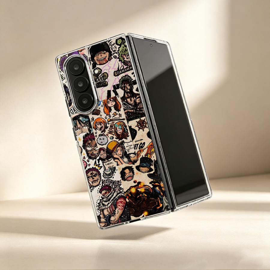 Phone Cases One Piece - 크루 본드 루피 케이스 삼성 갤럭시