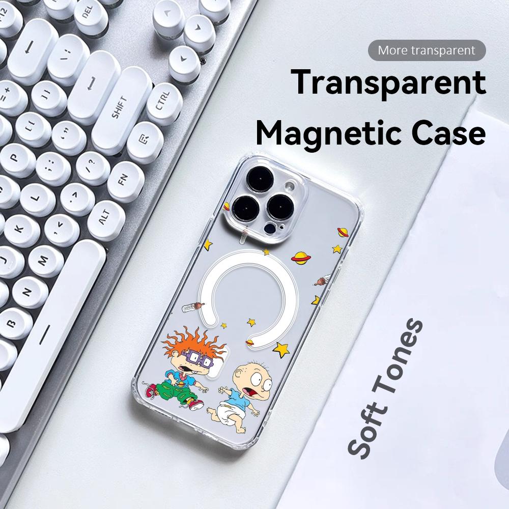 Phone Cases Magsafe - 애니메이션 R-Rugrats r-Rugratg 아이폰 17 16