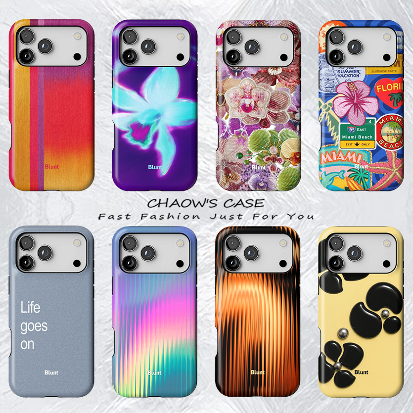 Phone Cases Blunt - 럭셔리 블런츠 블루밍 플로럴 & 그라디언트