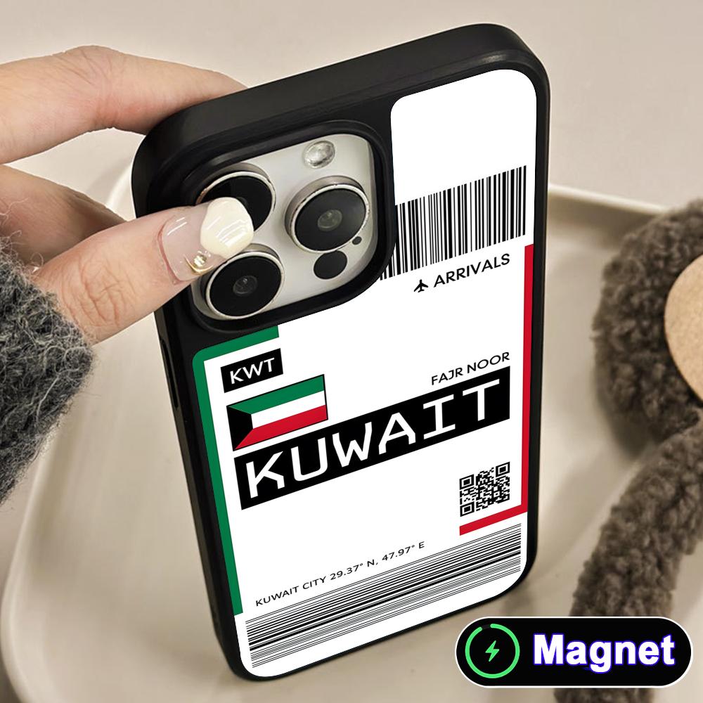 Phone Cases Kuwait - 쿠웨이트 국기 디자인 아이폰 케이스 (아이폰