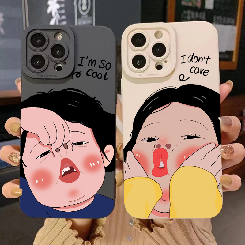 Phone Cases Xr Boys - 만화 재미있는 소년 소녀 커플 폰