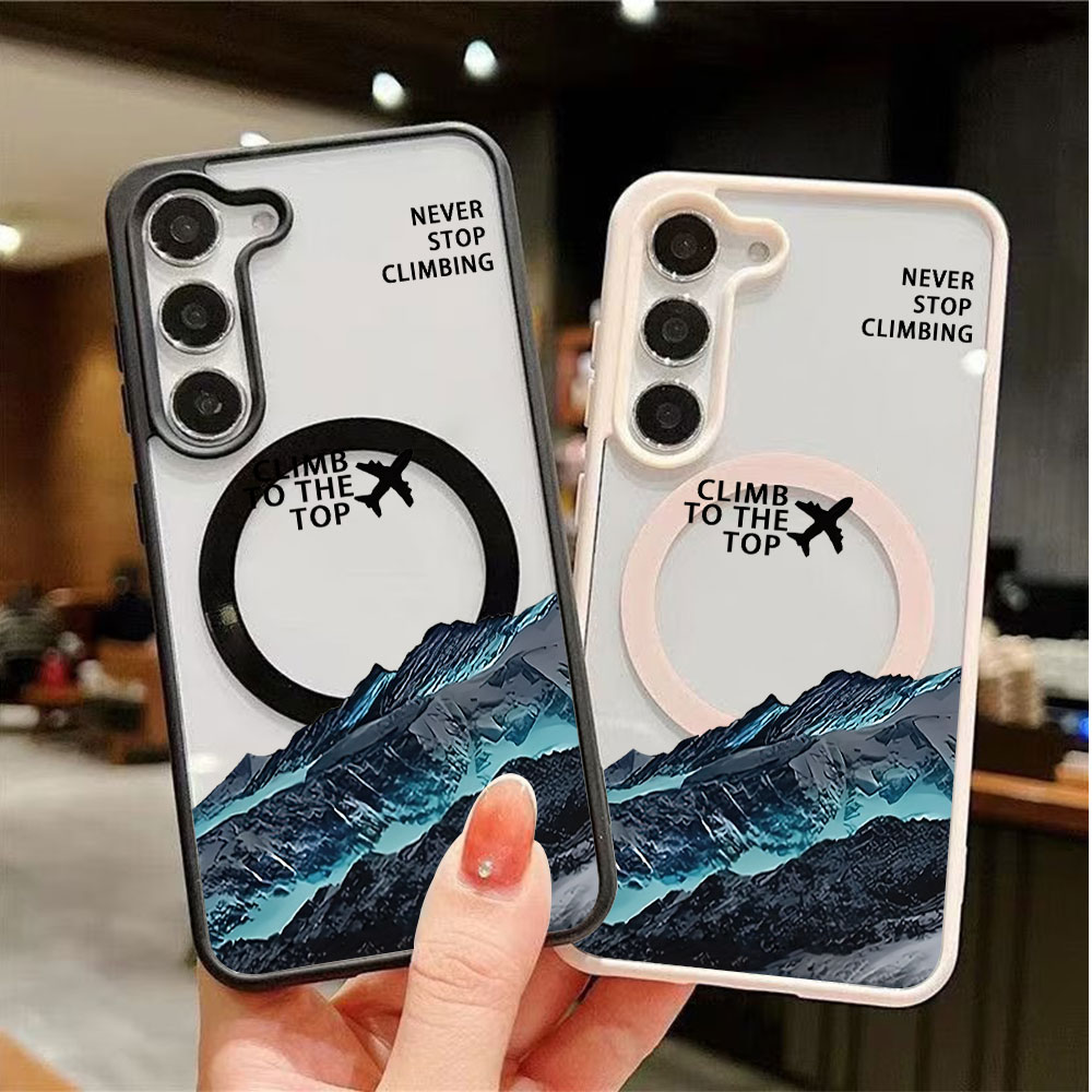 Phone Cases Magsafe - 영감을 주는 명언 자석 무선 충전
