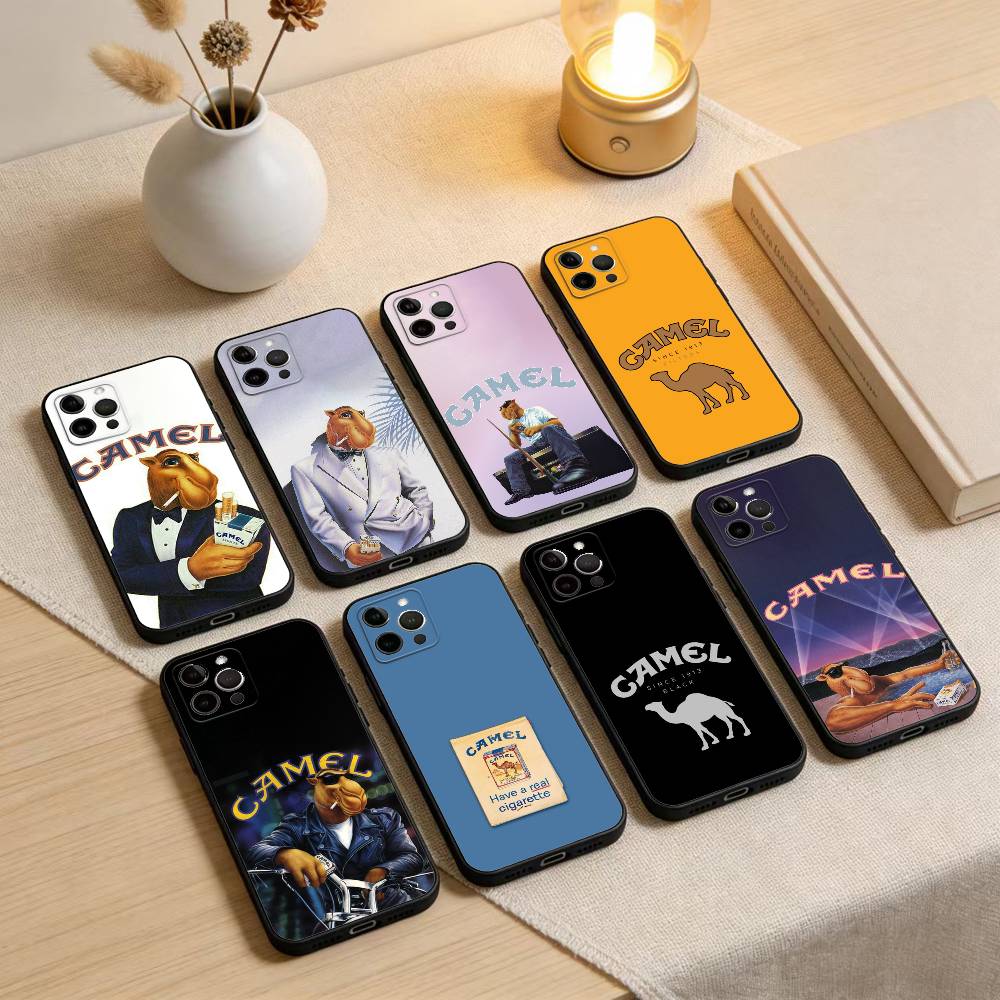 Phone Cases Blunt - 담배 브랜드 카멜 아이폰 17,16,15,14,13,12,11 플러스,프로