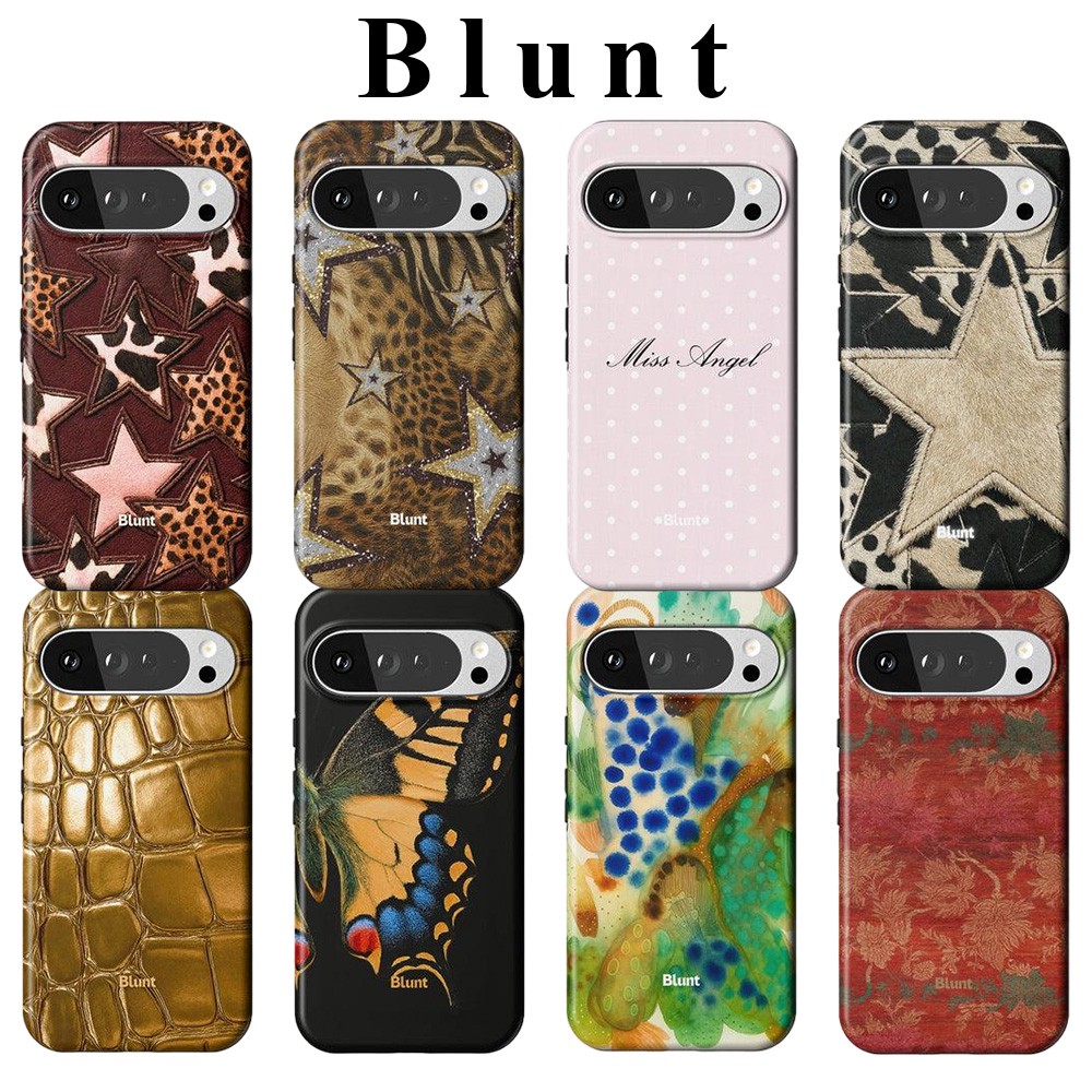 Phone Cases Blunt - 블런츠 레드 태피스트리 폰 케이스 (구글