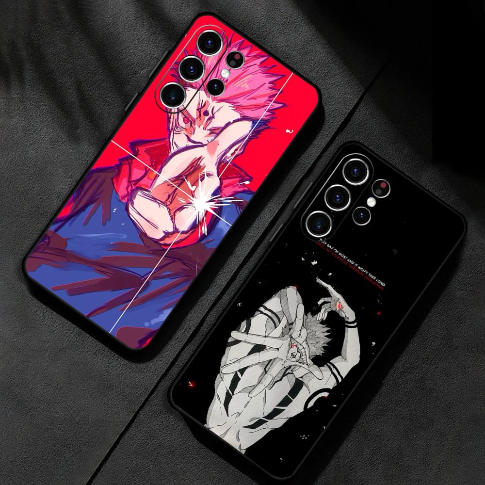 J-Jujutsues Sukuna 쿨 카이센 폰 케이스 - Phone Cases Jujutsu Kaisen 리뷰 및 가격