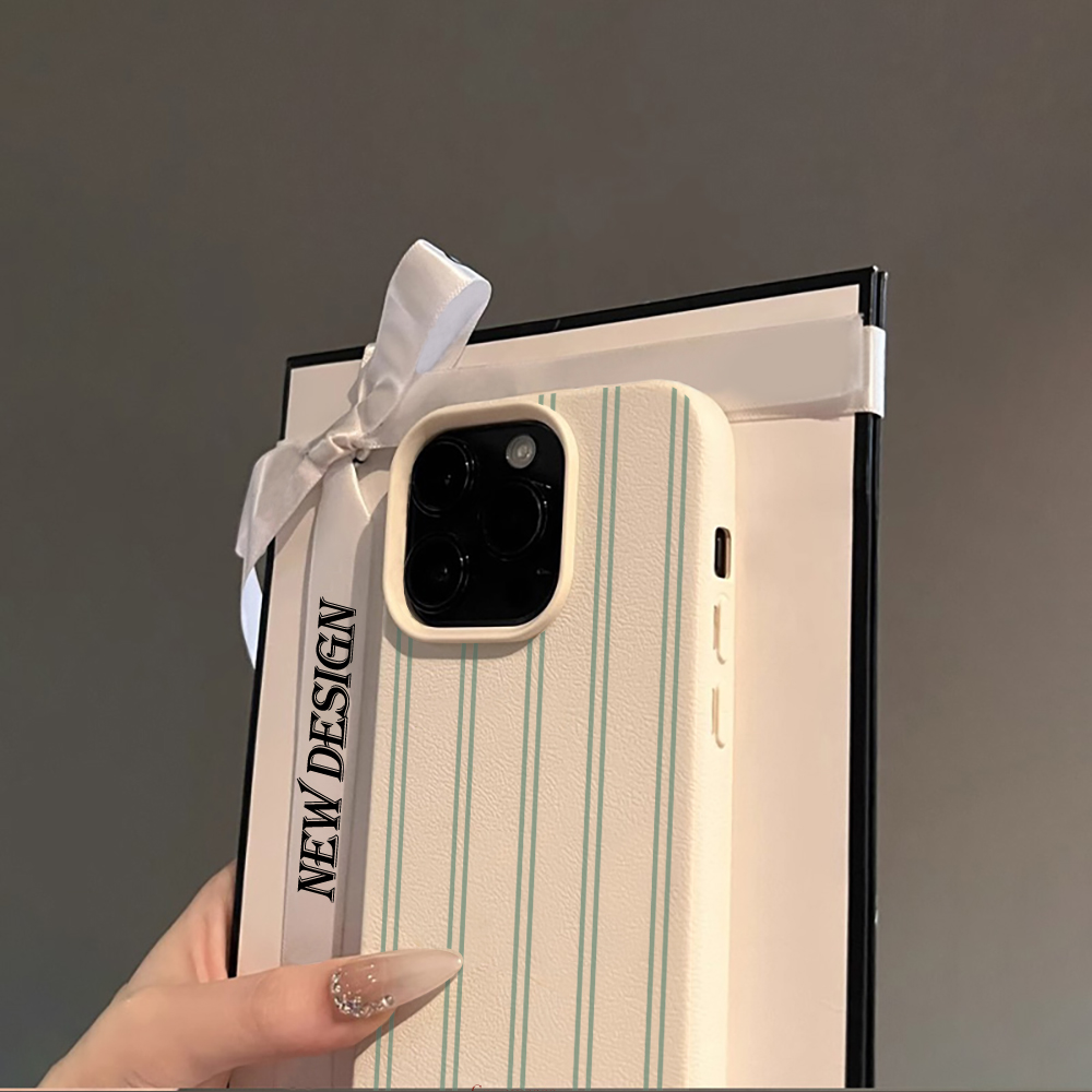 핑크 스트라이프 프린트 여름 폰 케이스 아이폰 16 1 - Phone Cases Online 리뷰 및 가격