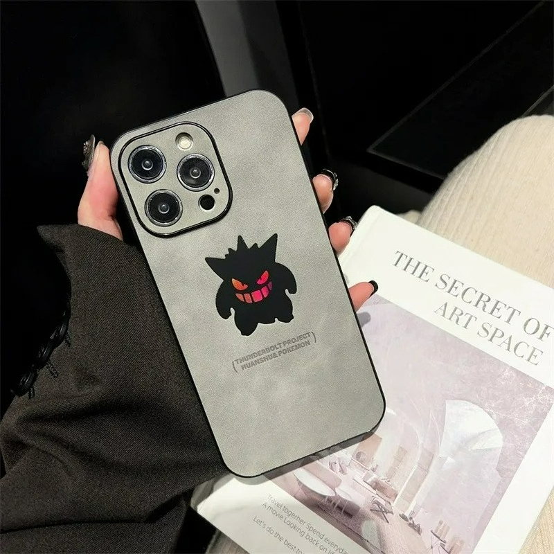 카툰 애니메이션 겐가 가죽 질감 레이저 폰 케이스 아이 - Phone Cases Leather 리뷰 및 가격