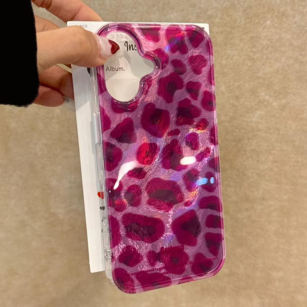 퍼플 레오파드 프린트 아이폰 케이스 (아이폰 15, 1 - Phone Cases Online 리뷰 및 가격