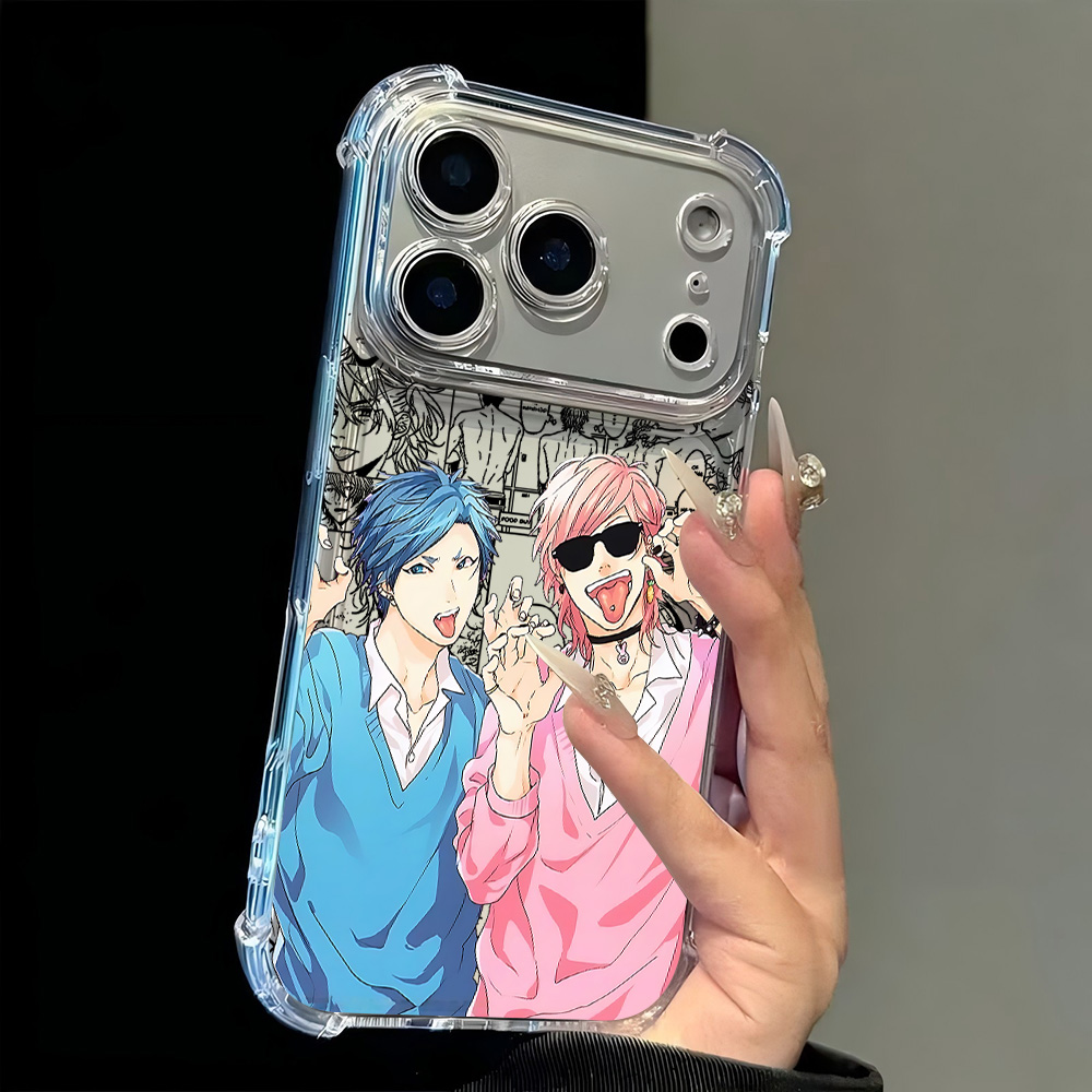 애니메이션 소년들 투명 폰 케이스 아이폰 17 16e  - Phone Cases Xr Boys 리뷰 및 가격