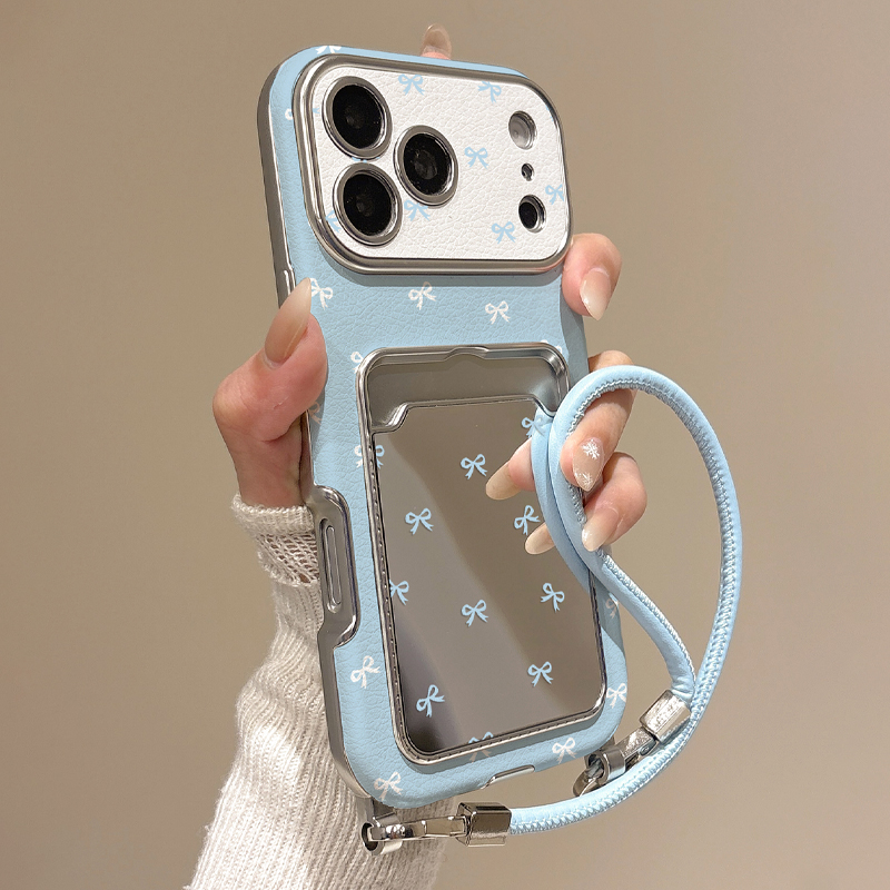 귀여운 리본 거울 카드 홀더 폰 케이스 (아이폰17 1 - Phone Cases With Loop 리뷰 및 가격