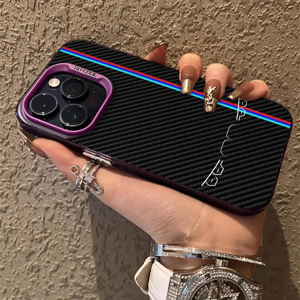 멋진 자동차 조명 카본 파이버 패턴 폰 케이스는 아이폰 - Phone Cases Vape 리뷰 및 가격