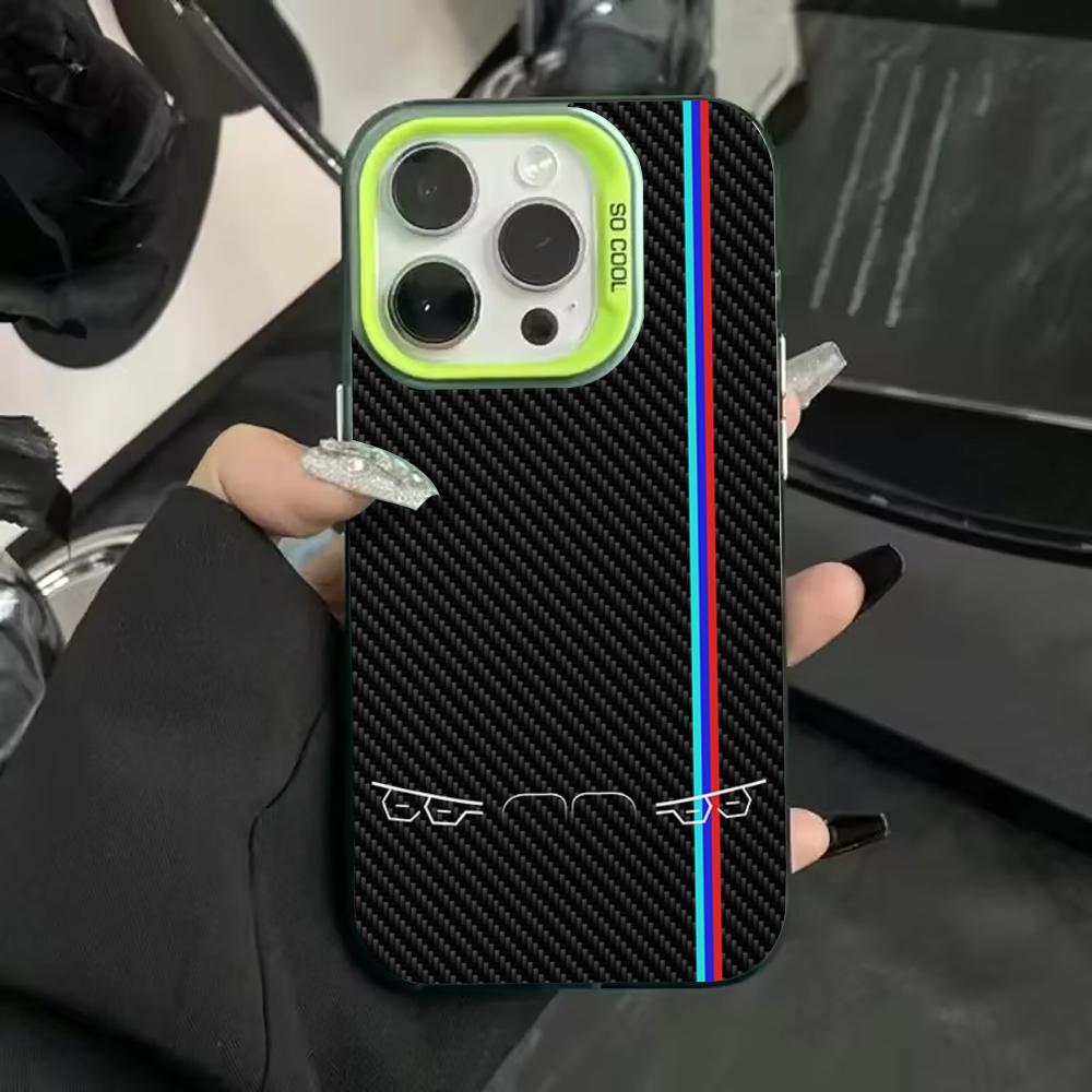 멋진 자동차 조명 카본 파이버 패턴 폰 케이스는 아이폰 - Phone Cases Vape 리뷰 및 가격