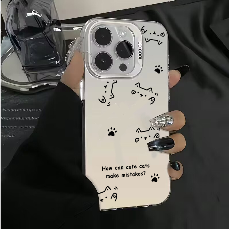 심플 드로잉 고양이 디자인 샤오미 레드미 노트 14 1 - Phone Cases Drawing 리뷰 및 가격