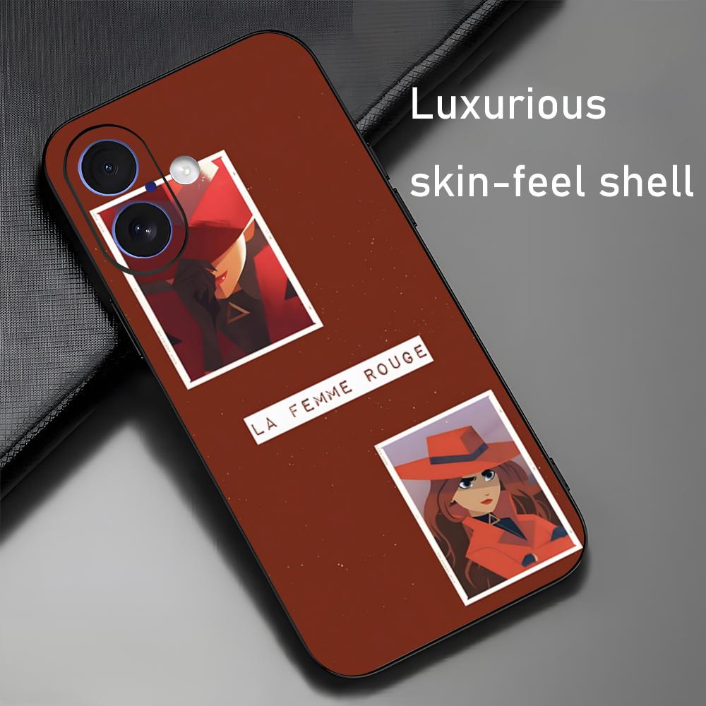 핫 카르멘 샌디에고 만화 캐릭터 아이폰 16 15 14 - Phone Cases Online 리뷰 및 가격