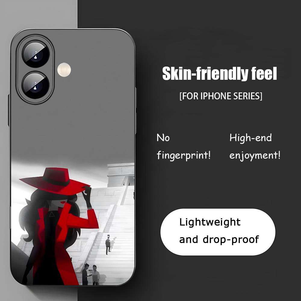 핫 카르멘 샌디에고 만화 캐릭터 아이폰 16 15 14 - Phone Cases Online 리뷰 및 가격