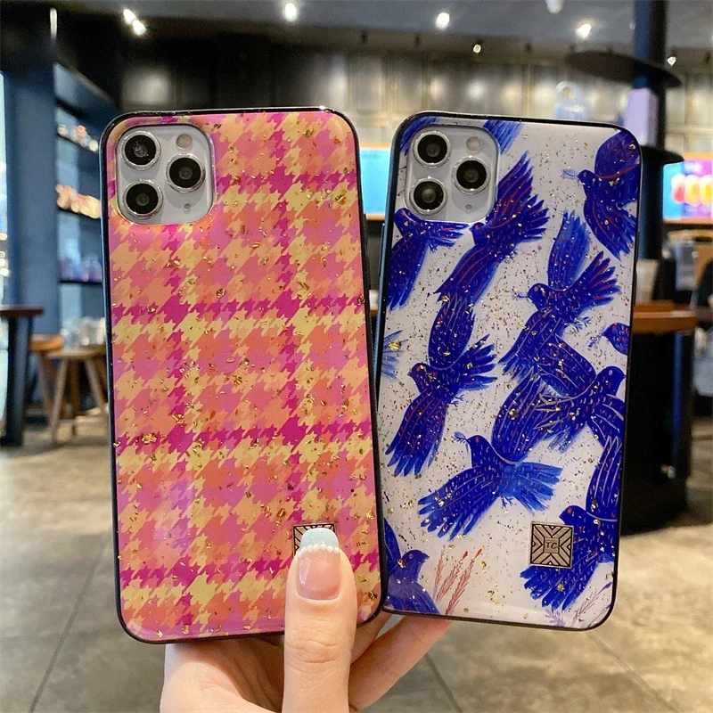 클래식 하운드투스 비둘기 휴대폰 케이스, 아이폰 16, - Phone Cases Burga 리뷰 및 가격
