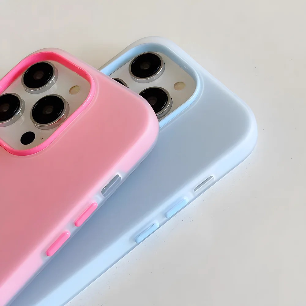 레터 패턴 충격 방지 실리콘 무광 캔디 컬러 2 in  - Phone Cases Vape 리뷰 및 가격
