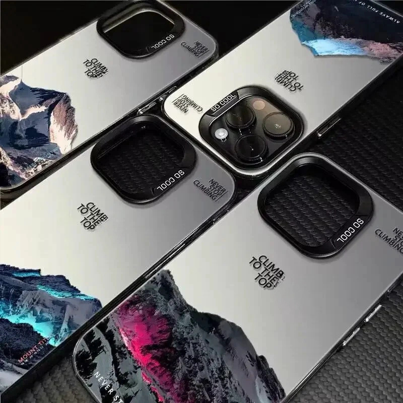 설산 풍경 일몰 휴대폰 케이스, 생체 Y03 Y78 Y - Phone Cases Nyc 리뷰 및 가격