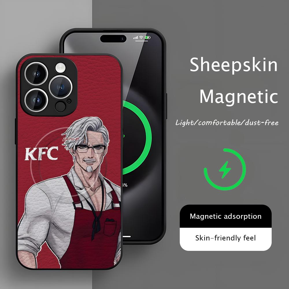 K-KFC 치킨 브랜드 디자인 아이폰 17 16 15  - Phone Cases Magsafe 리뷰 및 가격