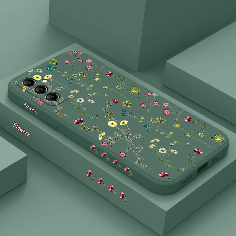14 노란 해바라기 실리콘 전화 케이스 삼성 A14 A - Phone Cases Burga 리뷰 및 가격