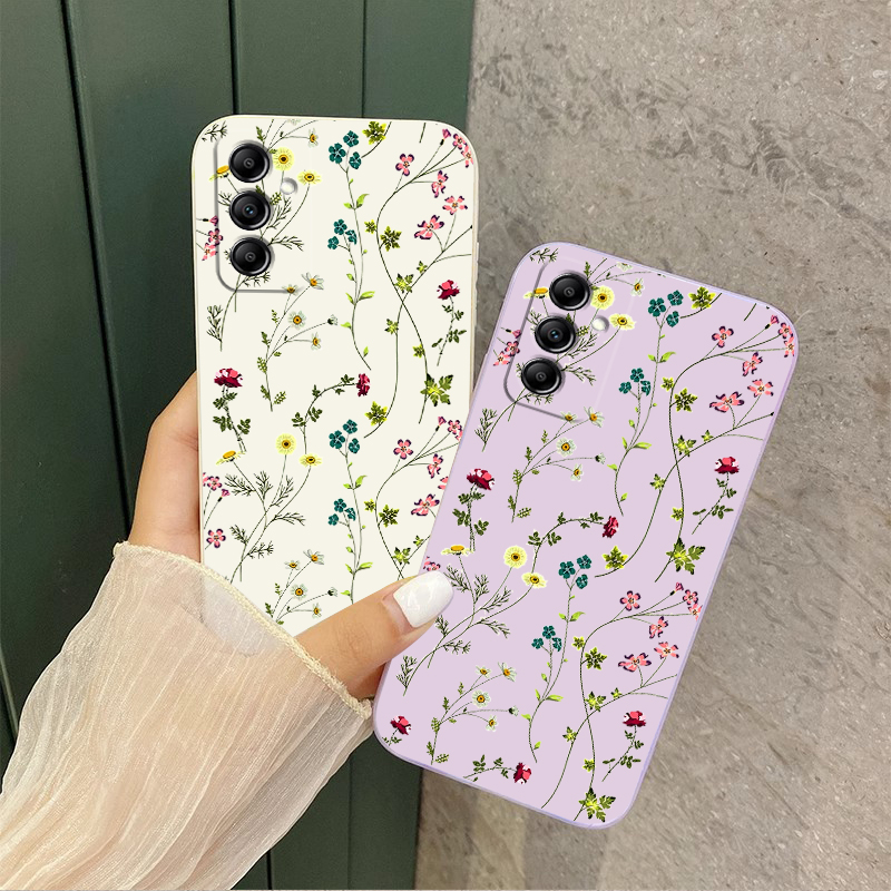 14 노란 해바라기 실리콘 전화 케이스 삼성 A14 A - Phone Cases Burga 리뷰 및 가격