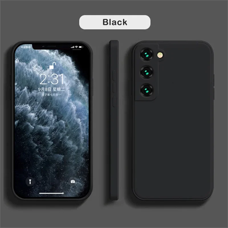 부드러운 액체 실리콘 커버 케이스 삼성 갤럭시 A42  - Phone Cases Burga 리뷰 및 가격