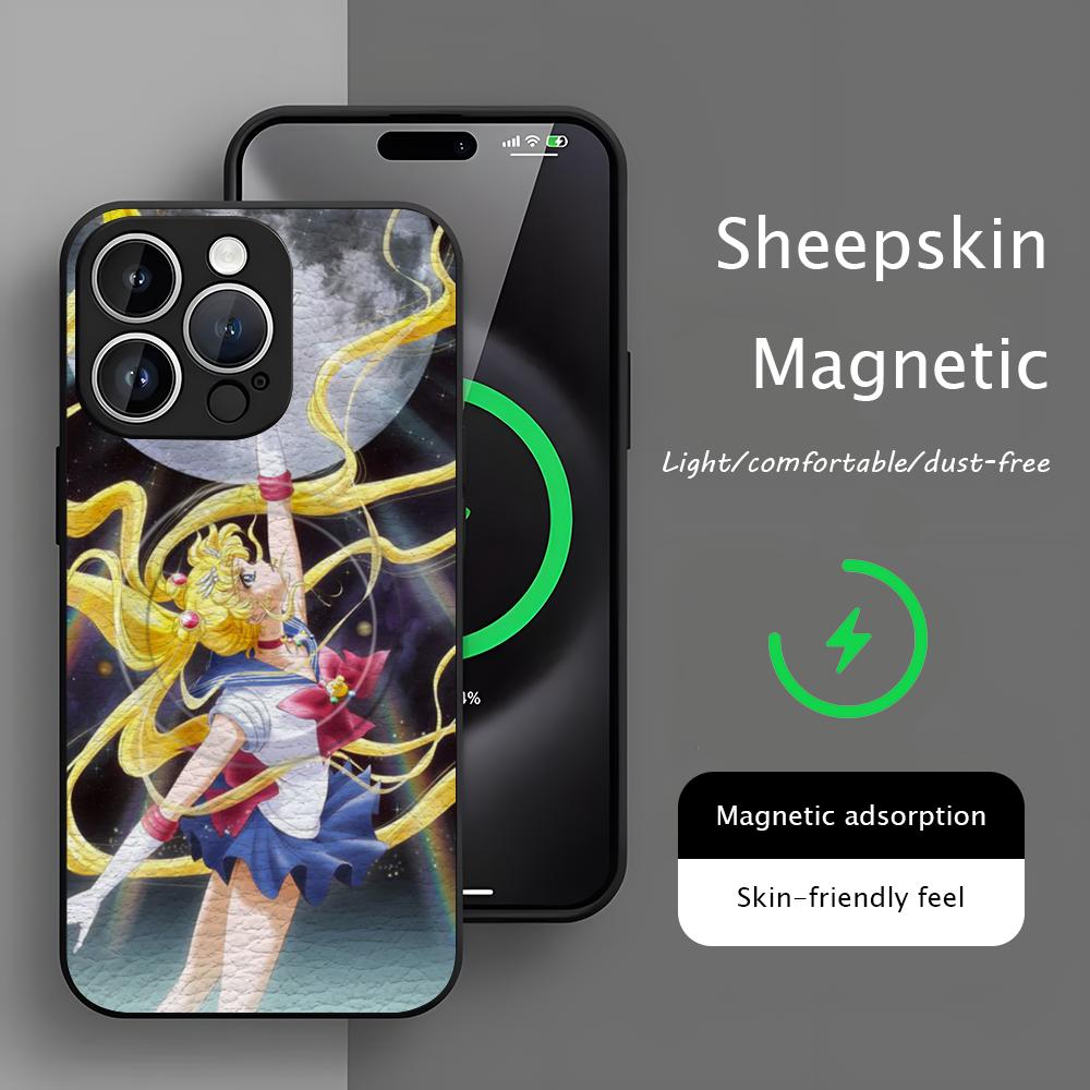 Moon Cool Anime 전화 케이스 iPhone  - Phone Cases Magsafe 리뷰 및 가격