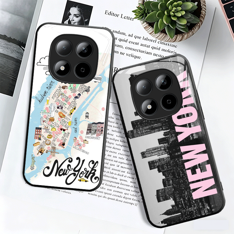 뉴욕시 유리 폰 케이스 (샤오미 레드미 노트 15 14 - Phone Cases Nyc 리뷰 및 가격