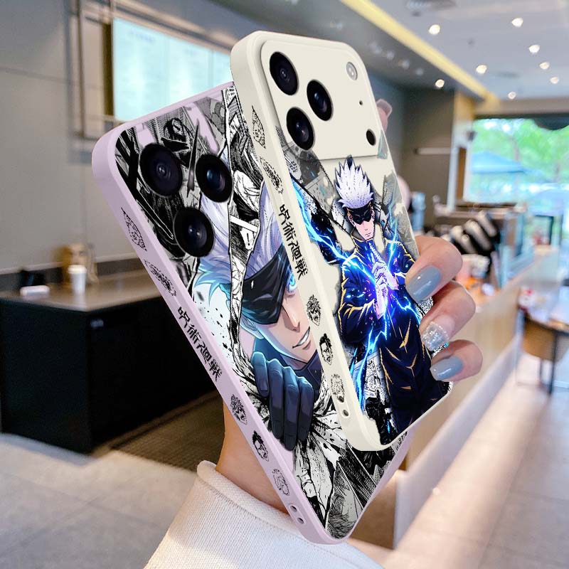 고죠 사토루 주술회전 아트 애플 아이폰 17 에어 16 - Phone Cases Jujutsu Kaisen 리뷰 및 가격