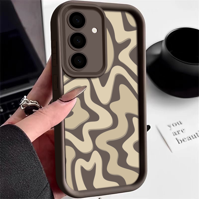 스트라이프 패턴 전화 케이스 삼성 갤럭시 A55 A54 - Phone Cases Burga 리뷰 및 가격