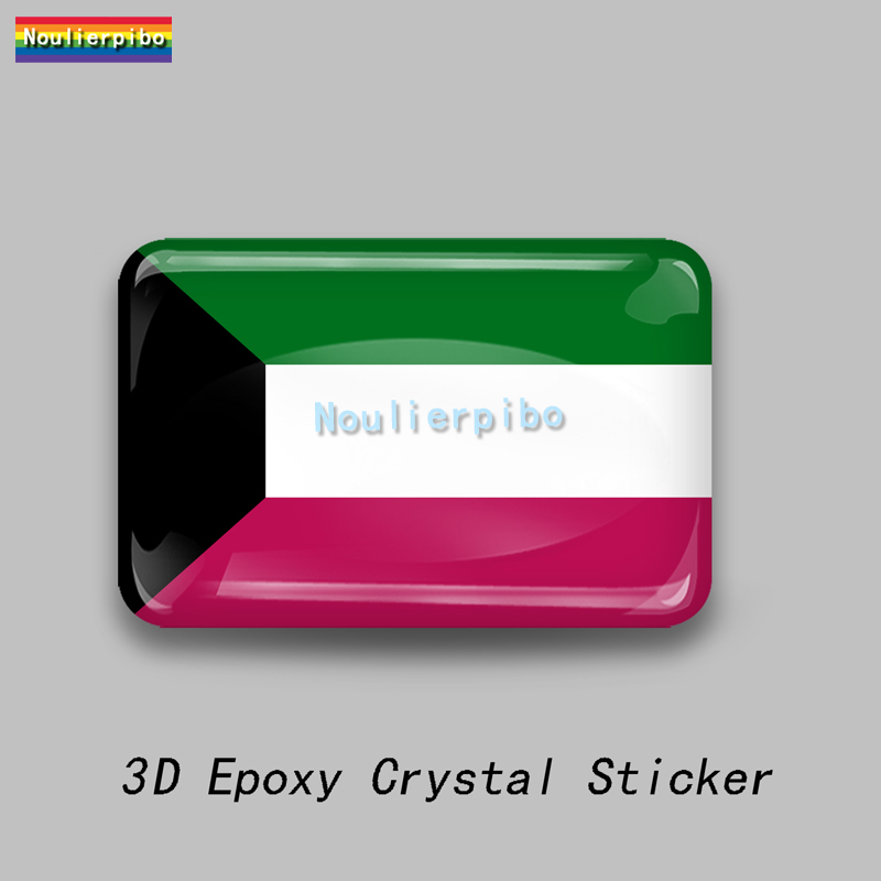 3D 에폭시 쿠웨이트 국기 국가 상징 자동차 돔 스티커 - Phone Cases Kuwait 리뷰 및 가격