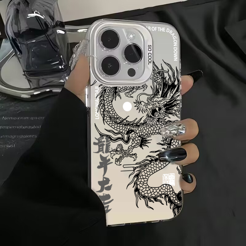 럭셔리 드래곤 토템 낙하 방지 아머 케이스 (아이폰 1 - Phone Cases Vape 리뷰 및 가격