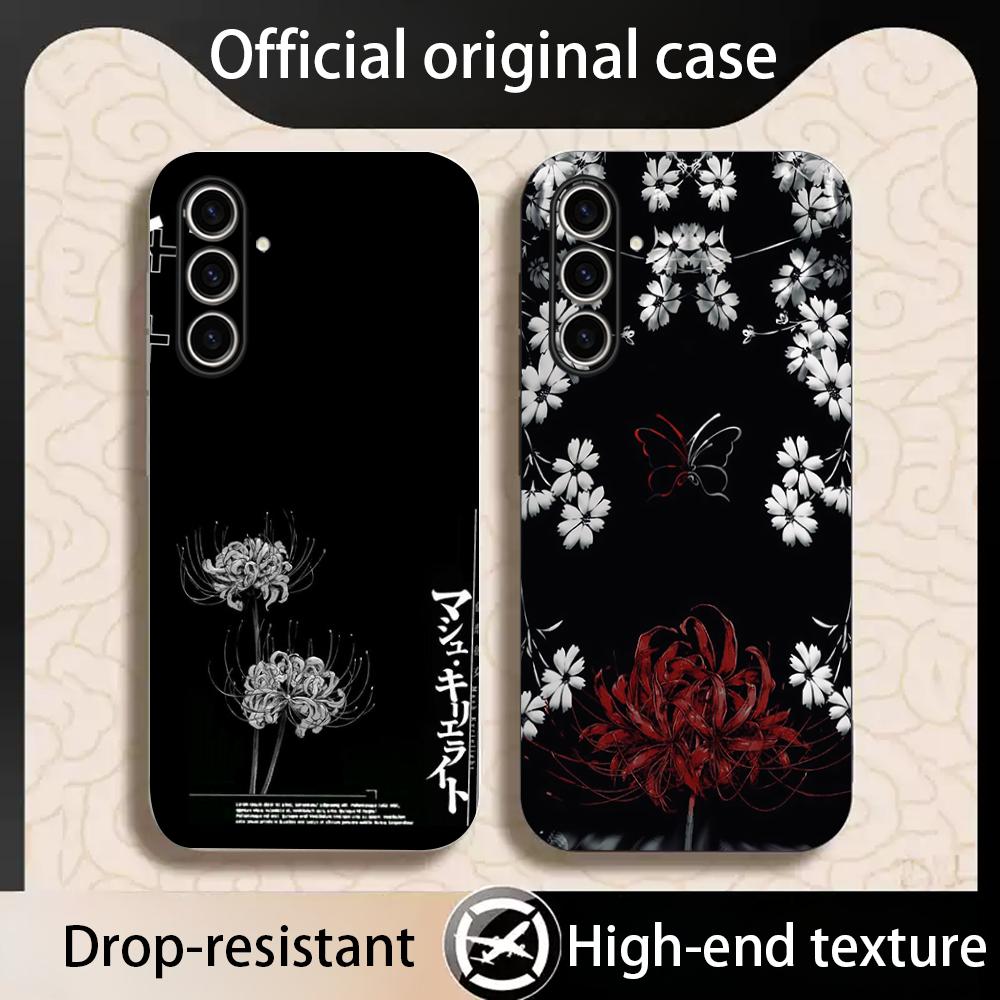 레드 스파이더 릴리 일본 예술 패션 디자인 삼성 갤럭시 - Phone Cases Drawing 리뷰 및 가격