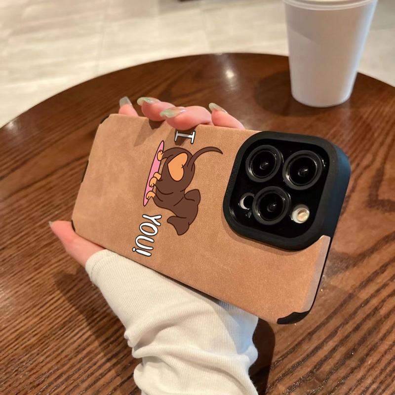 귀여운 닥스훈트 하트 프린트 아이폰 11 12 13 1 - Phone Cases Leather 리뷰 및 가격